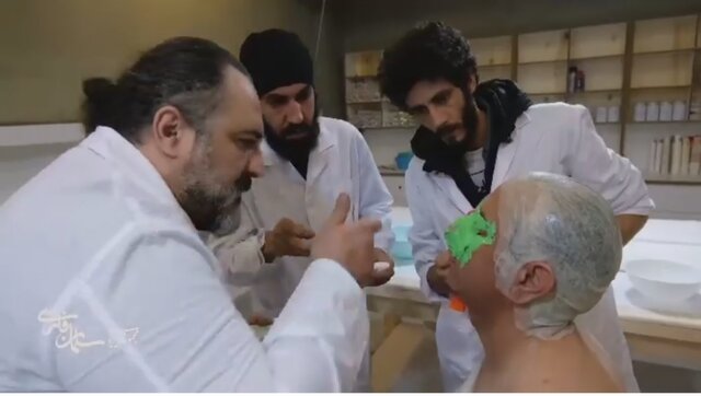 انتشار تصاویری از گریم بازیگران در سریال «سلمان فارسی» 