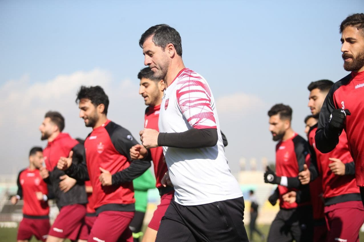 گزارش تمرین پرسپولیس+عکس