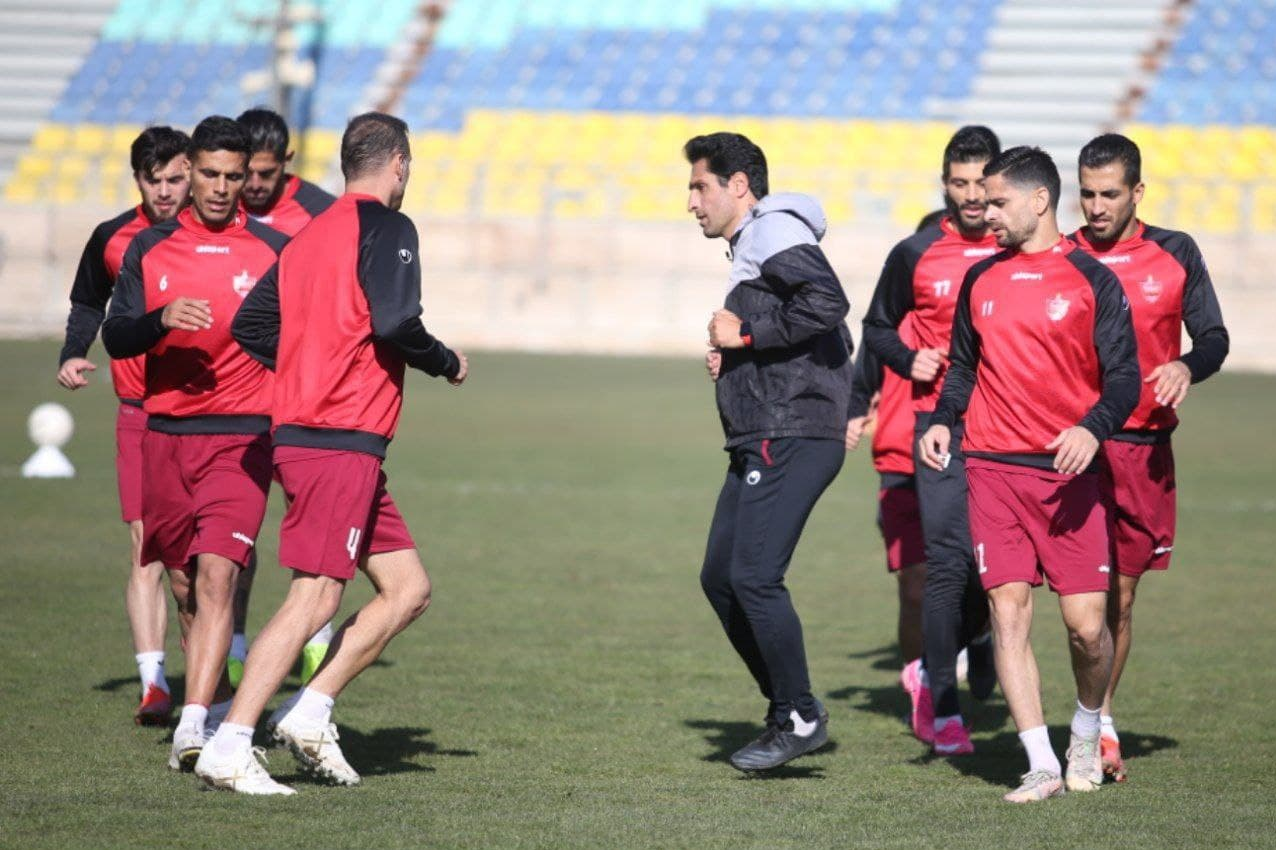 گزارش تمرین پرسپولیس+عکس