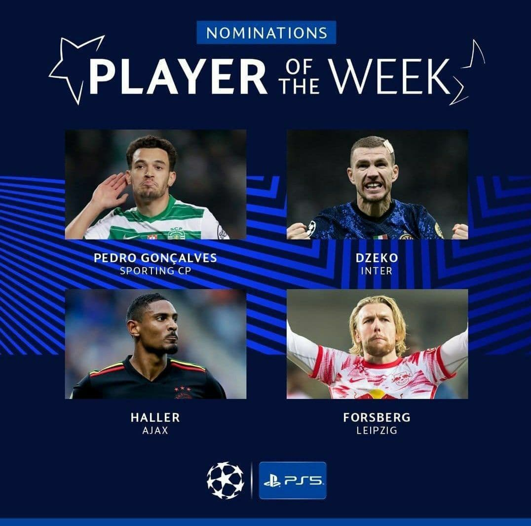 نامزدهای عنوان بهترین بازیکن هفته لیگ قهرمانان+عکس