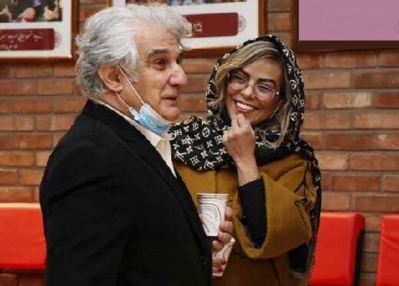 مهدی هاشمی و همسرش در موزه سینما+ عکس
