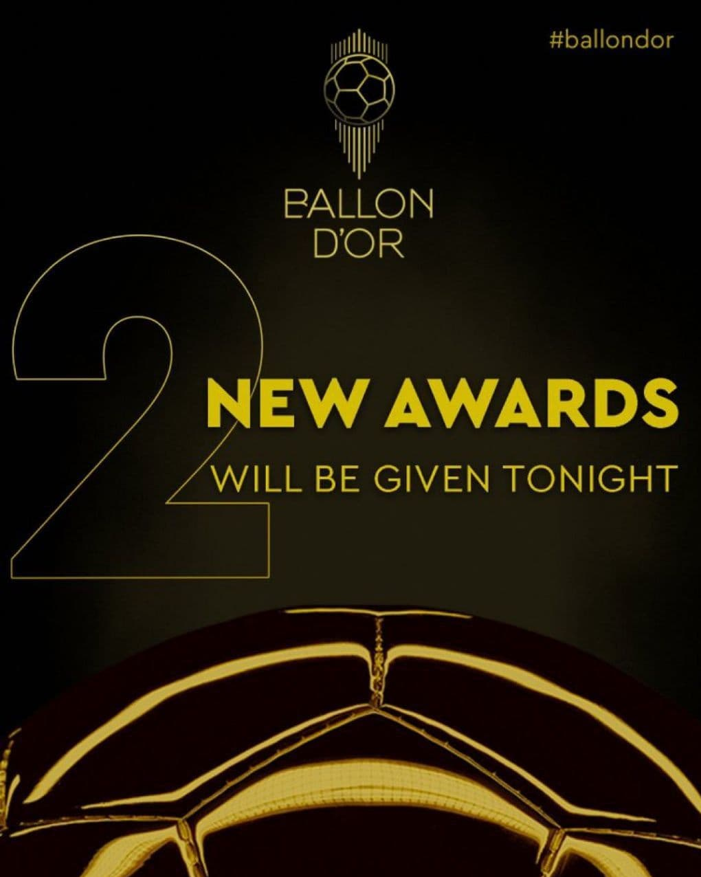 فرانس فوتبال امشب دو جایزه اهدا می کند فرانس فوتبال امشب دو جایزه اهدا می کند