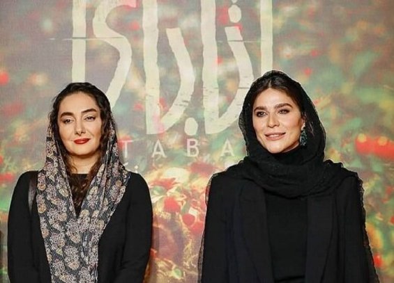 هانیه توسلی و سحر دولتشاهی در اکرانِ فیلم تازه نیکی کریمی+ عکس