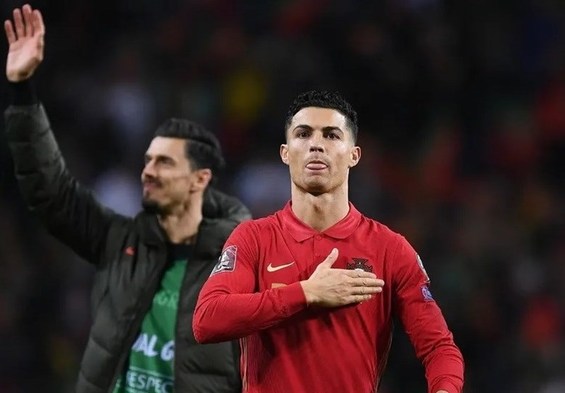واکنش رونالدو به صعود پرتغال به جام جهانی ۲۰۲۲