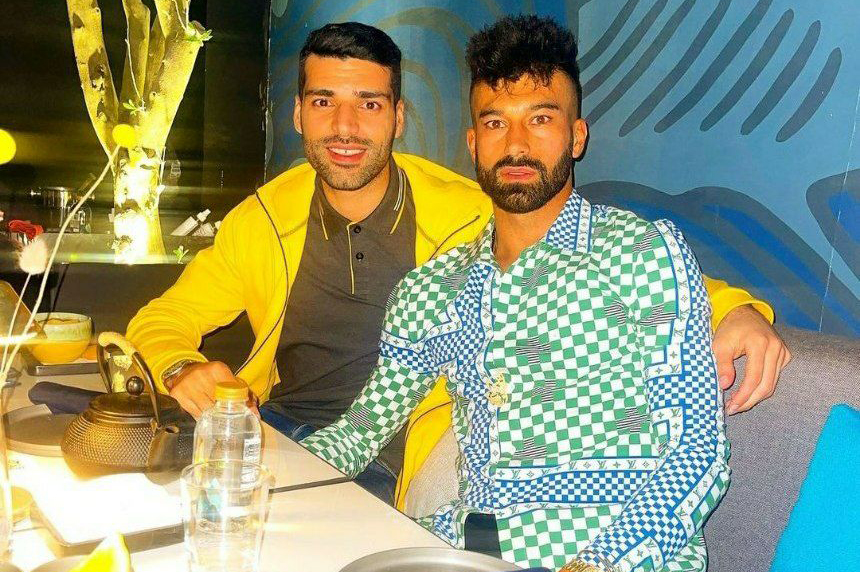 دو قلوهای جنجالی پرسپولیس بهم رسیدند/عکس