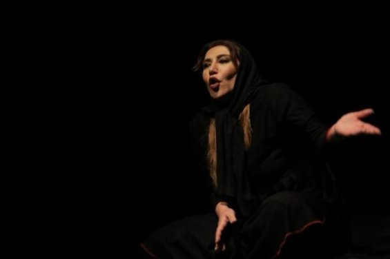 فریادِ شبانه بازیگر «شهرزاد» در پردیس تئاتر شهرزاد+ عکس