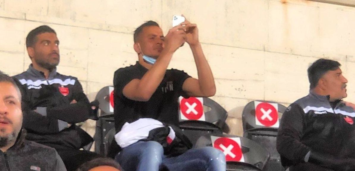 نمک گلر جنجالی روی زخم هواداران پرسپولیس+عکس