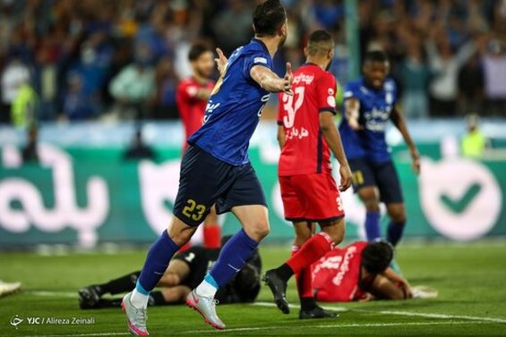 اتفاق عجیب در صحنه گلزنی آرمان رمضانی مقابل نساجی+عکس