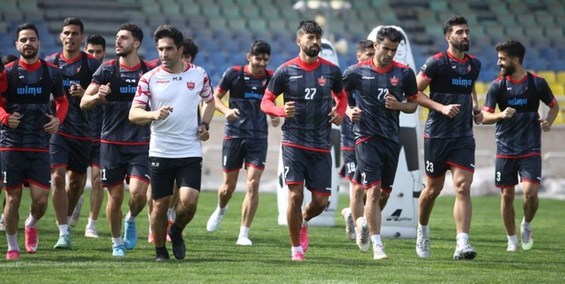 گزارش اولین تمرین پرسپولیس در سال جدید