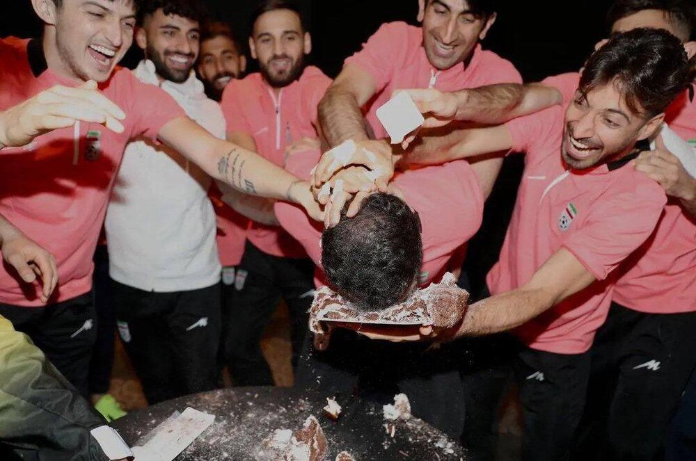 تولد کنعانی&zwnj;زادگان در اردوی تیم ملی/عکس