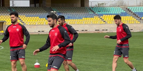 گزارش تمرین پرسپولیس+تصاویر
