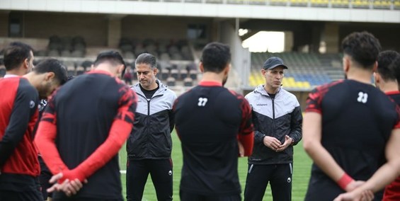گزارش تمرین پرسپولیس