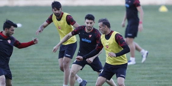 گزارش تمرین پرسپولیس