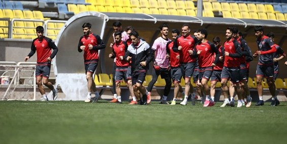 گزارش تمرین پرسپولیس