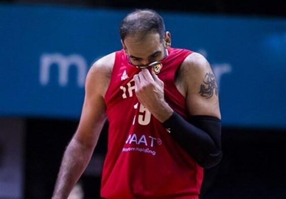 حامد حدادی در لیگ بسکتبال چین مصدوم شد