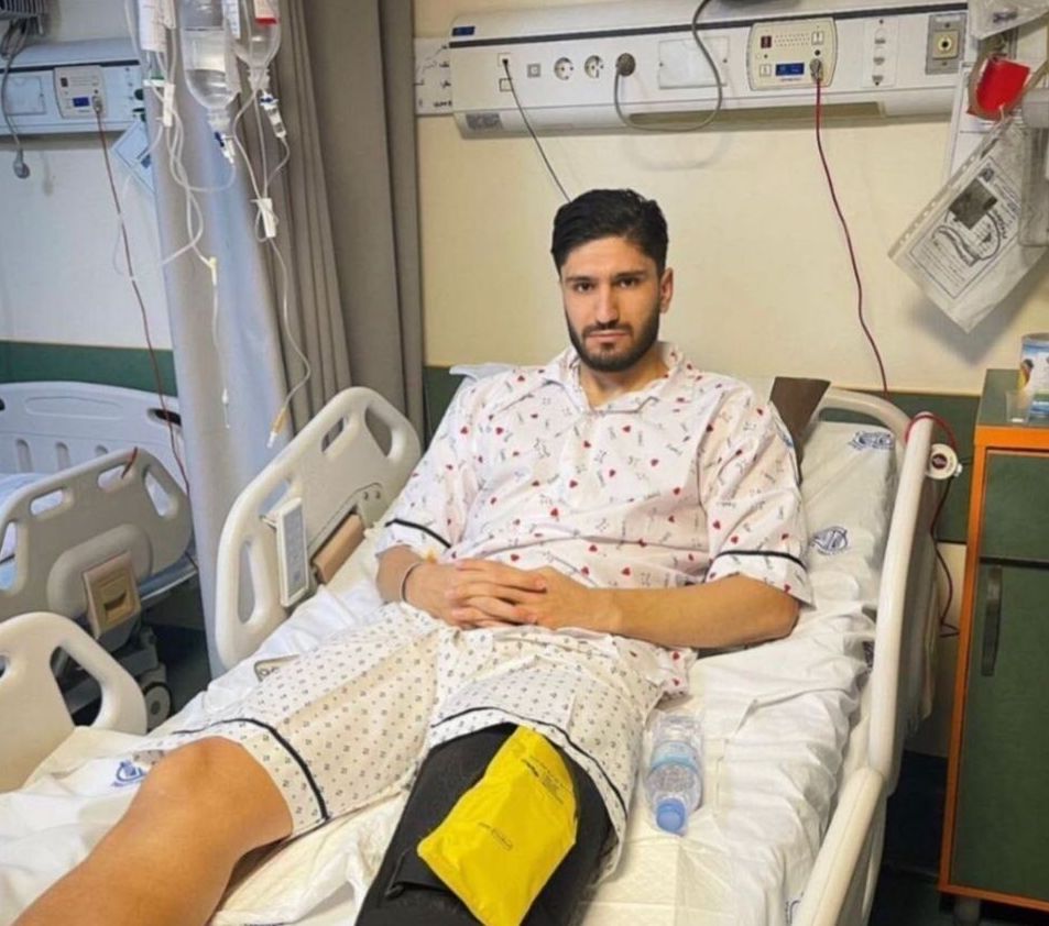 مدافع استقلالی زیر تیغ جراحی+عکی