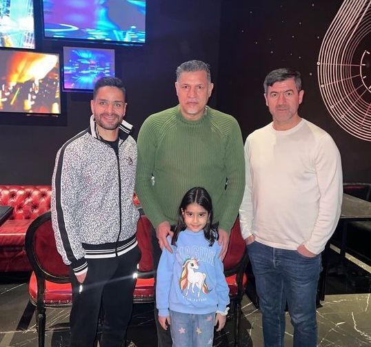 جدیدترین تصویر علی دایی در کنار ۲ پرسپولیسی محبوب+عکس