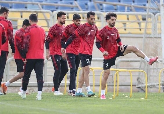 گزارش تمرین پرسپولیس+ عکس