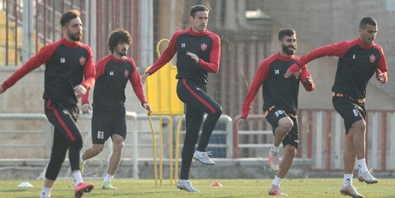 برگزاری آخرین تمرین پرسپولیس پیش از سفر به سیرجان