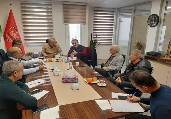 برگزاری نشست هیئت مدیره باشگاه پرسپولیس با حضور گل‌محمدی
