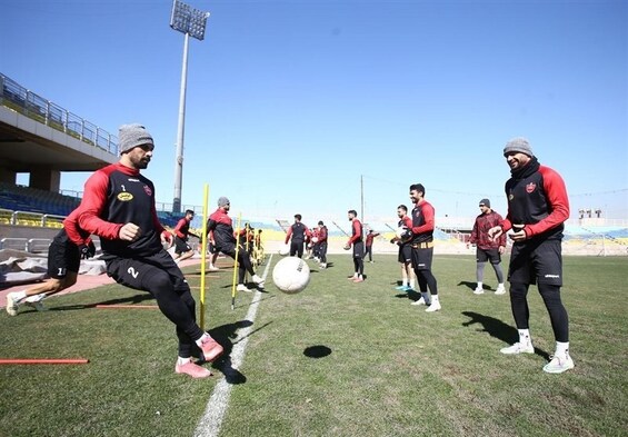 گزارش تمرین پرسپولیس+ عکس