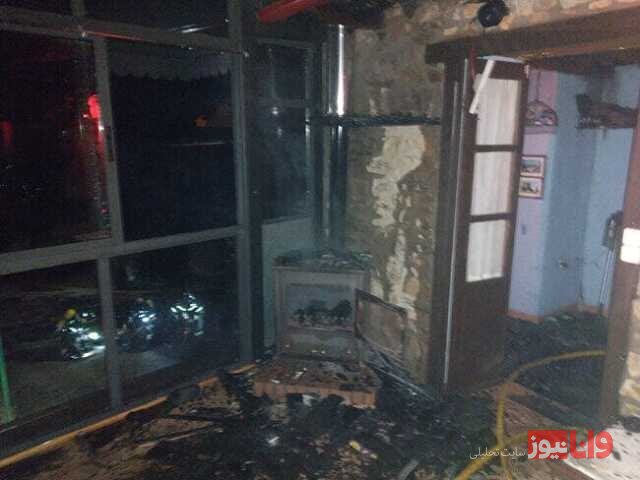 خانه عابدزاده آتش گرفت +عکس خانه عابدزاده آتش گرفت +عکس