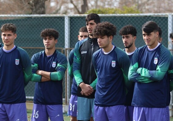 دومین بازی دوستانه برای تیم فوتبال جوانان در تهران