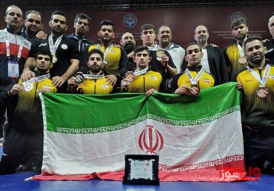 ناشنوایان قهرمانی آسیا و اقیانوسیه| نایب قهرمانی تیم کشتی آزاد ایران با کسب ۹ مدال