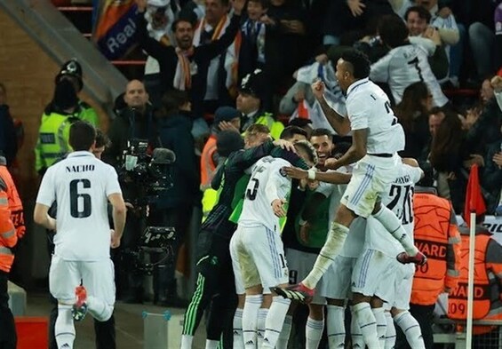 رکورد بی‌سابقه رئال مادرید در لیگ قهرمانان با پیروزی برابر لیورپول