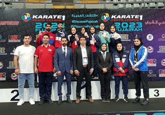 لیگ جهانی کاراته وان جوانان| کسب ۸ مدال رنگارنگ نمایندگان ایران در روز نخست