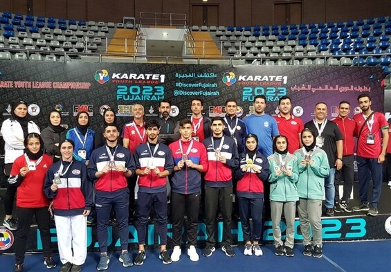 لیگ جهانی کاراته وان جوانان| کسب ۹ مدال رنگارنگ دیگر برای ایران