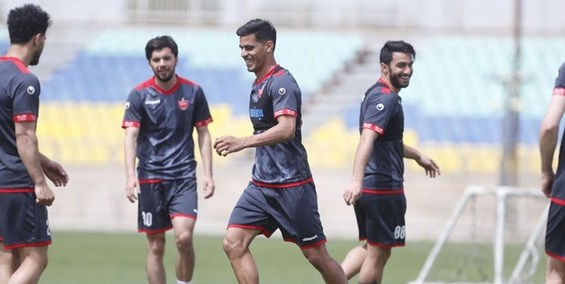 گزارش تمرین پرسپولیس