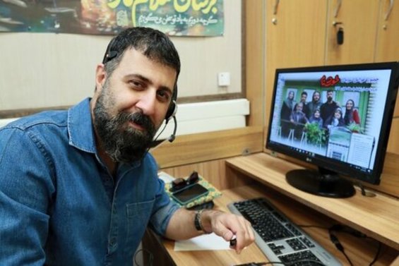 هومن حاجی عبداللهی از ایفای نقشی جدی در سریال کمدی و همکاری با احسان علیخانی میگوید