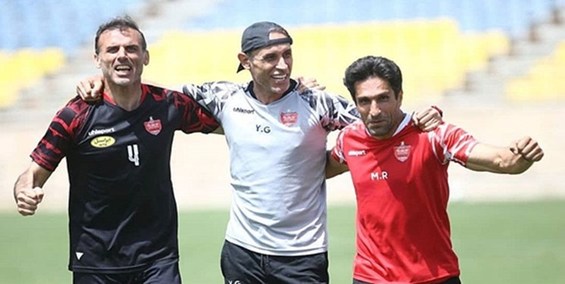 گزارش تمرین پرسپولیس