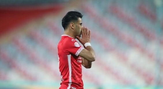 پیغام مرموز مهاجم مصدوم پرسپولیس پس از جراحی+عکس