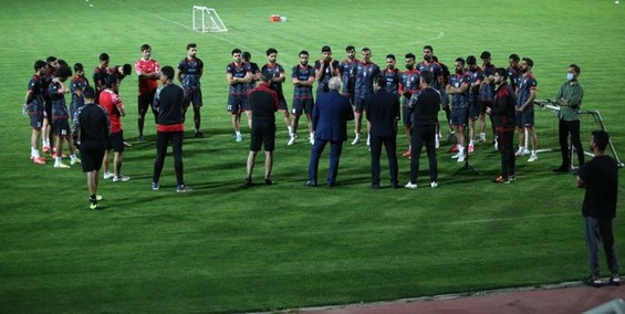 گزارش تمرین پرسپولیس