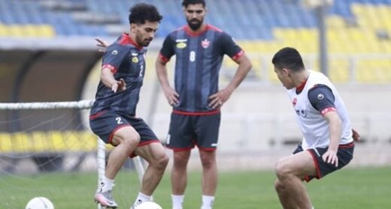 گزارش تمرین پرسپولیس