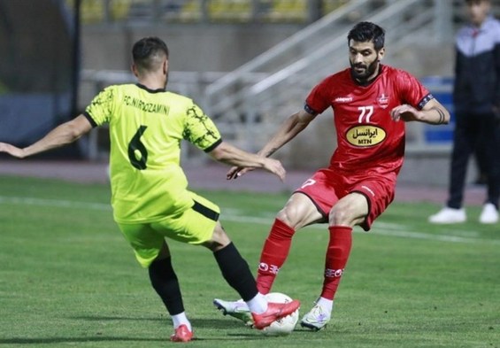 شکست پرسپولیس مقابل نیروی زمینی در دیداری تدارکاتی