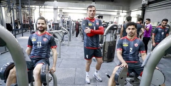 گزارش تمرین پرسپولیس