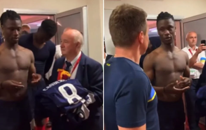 همدردی جالب ستاره رئال با اوکراینی&zwnj;ها/عکس