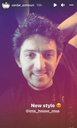 عکس| استایل جدید موهای سردار آزمون عکس| استایل جدید موهای سردار آزمون