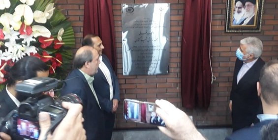 افتتاح استخر قهرمانی مجموعه شهید کشوری با حضور وزیر ورزش + تصاویر