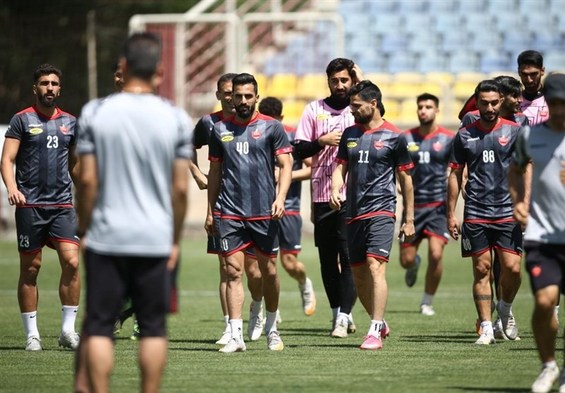 گزارش تمرین پرسپولیس