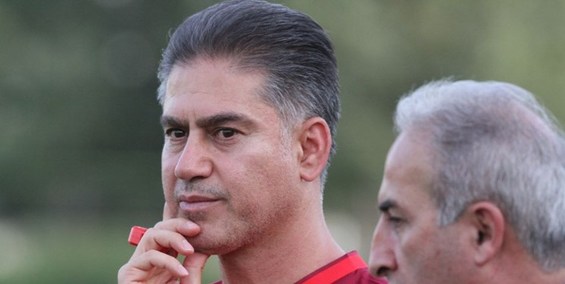 مربی پرسپولیس میزبان اعضای نساجی شد