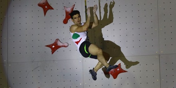 جام جهانی سنگنوردی فرانسه| علیپور بازهم رکورد ایران را ارتقاء داد