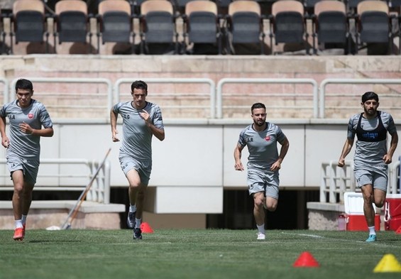 گزارش تمرین پرسپولیس
