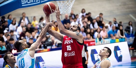 بسکتبال کاپ آسیا| ستاره ایران دومین بازیکن مسن مسابقات