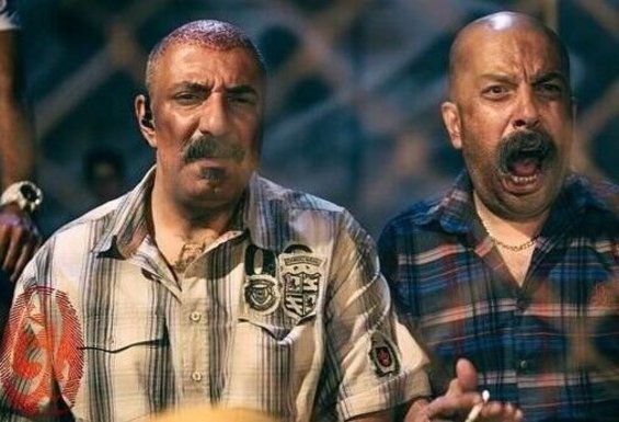 بازیگر «یاغی» هنگام کشتی گرفتن+عکس