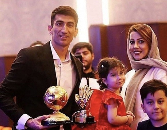 بیرانوند بیشتر از مربیانش از من می ترسد/ دوست دارم همسرم تا ۵۰ سالگی فوتبال بازی کند