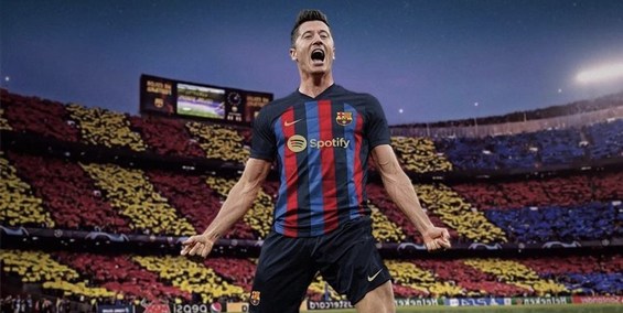 قاتل بزرگ شاگرد ژاوی شد ؛ لواندوفسکی در بارسلونا